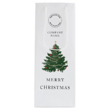 モダンな会社ロゴのクリスマスツリー