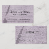 モダンな作家の旧式なペンのトレンディーのモダン 名刺 (正面/裏面)