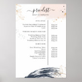 モダンな価格表ポスター ポスター (正面)