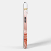モダンな信仰 ピンクサテン ゴールドクラウン イエス様 デザイン Case-Mate iPhoneケース (裏面 / 右)