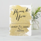 モダンな偽の金 サンキューカード (スタンド正面)