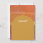 モダンな写真でSave The Dates ウェディング サンキューカード (裏面)