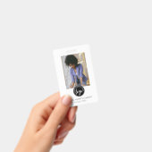 モダンな写真とロゴ バッジ (Handheld)