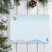 モダンな写真なしのニューイヤー フラット グリーティング カード