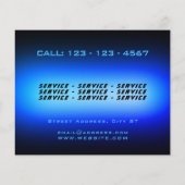 モダンな動作に着想を得て チラシ (裏面)