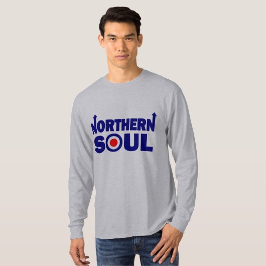 モダンな北の精神のスクーター Tシャツ (正面フル)