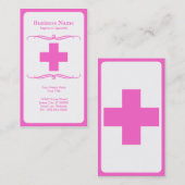 モダンな医学の十字 名刺 (正面/裏面)