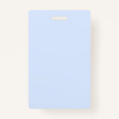 モダンな医者職員の名前 バッジ (裏面)