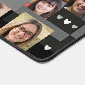 モダンな卒業の18枚の写真 ベストティーチャー ありがとう デスクマット (コーナー)