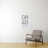 モダンな卒業デザイン シンプル ミニマル c タペストリー (インサイチュ)