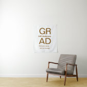 モダンな卒業デザイン シンプル ミニマル c タペストリー (インサイチュ)