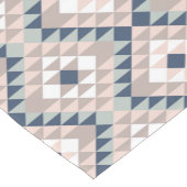 モダンな南西パターン海軍ミント ショートテーブルランナー (コーナー)