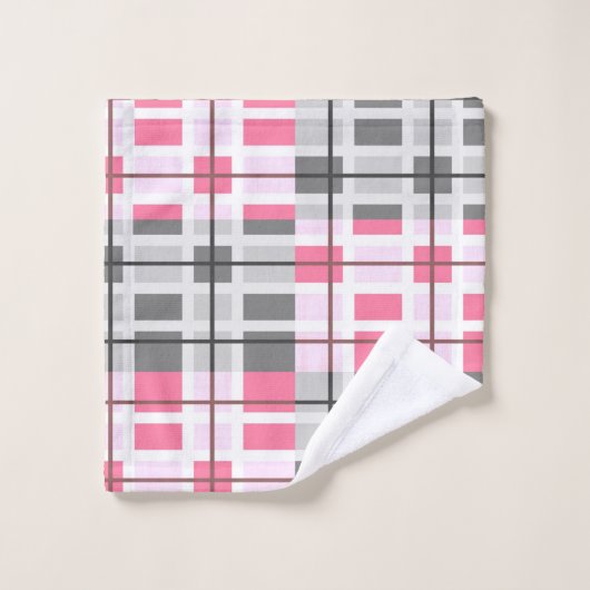 モダンな同世代の人の抽象芸術パターン バスタオルセット (ウォッシュタオル)