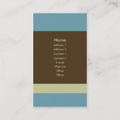 モダンな名刺か会合またはネットワーキングカード 名刺 (裏面)