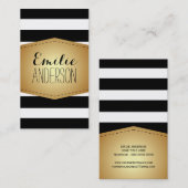 モダンな名刺のテンプレート 名刺 (正面/裏面)