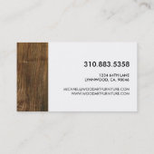 モダンな名刺のデザインのテンプレート 名刺 (裏面)