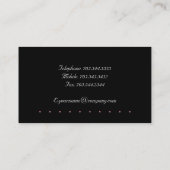 モダンな名刺-おあつらえ 名刺 (裏面)