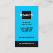 モダンな名刺 名刺 (裏面)