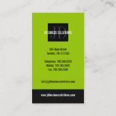 モダンな名刺 名刺 (裏面)