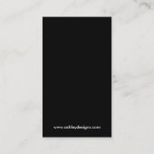 モダンな名刺 名刺 (裏面)