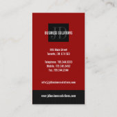 モダンな名刺 名刺 (裏面)