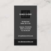 モダンな名刺 名刺 (裏面)