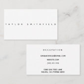 モダンな名刺 名刺 (正面/裏面)