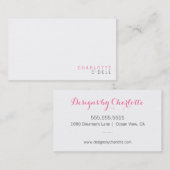 モダンな名刺 名刺 (正面/裏面)