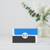 モダンな名刺 名刺 (スタンド正面)