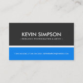 モダンな名刺 名刺 (裏面)