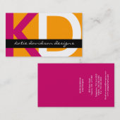 モダンな名刺 名刺 (正面/裏面)