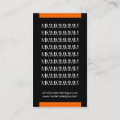 モダンな名刺 名刺 (裏面)