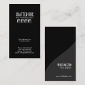 モダンな名刺 名刺 (正面/裏面)