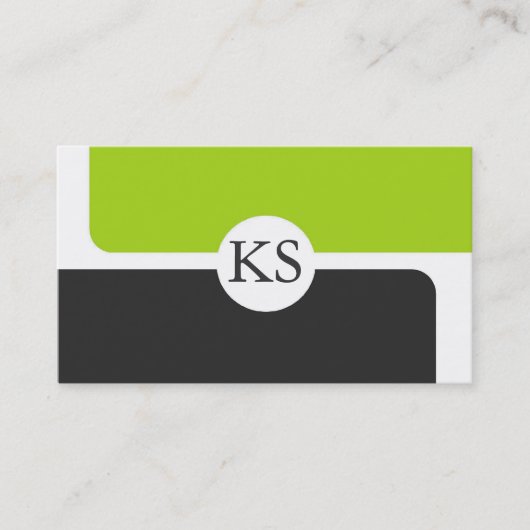 モダンな名刺 名刺 (正面)