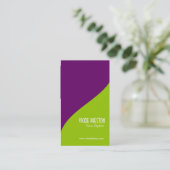 モダンな名刺 名刺 (スタンド正面)