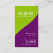 モダンな名刺 名刺 (裏面)