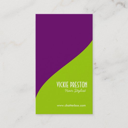 モダンな名刺 名刺 (正面)