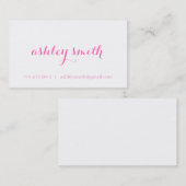 モダンな名刺 名刺 (正面/裏面)