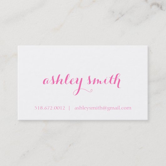 モダンな名刺 名刺 (正面)