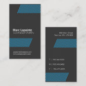 モダンな名刺 名刺 (正面/裏面)