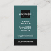 モダンな名刺 名刺 (裏面)