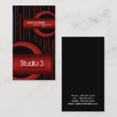 モダンな名刺 名刺 (正面/裏面)