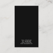 モダンな名刺 名刺 (裏面)