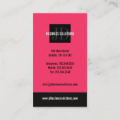 モダンな名刺 名刺 (裏面)