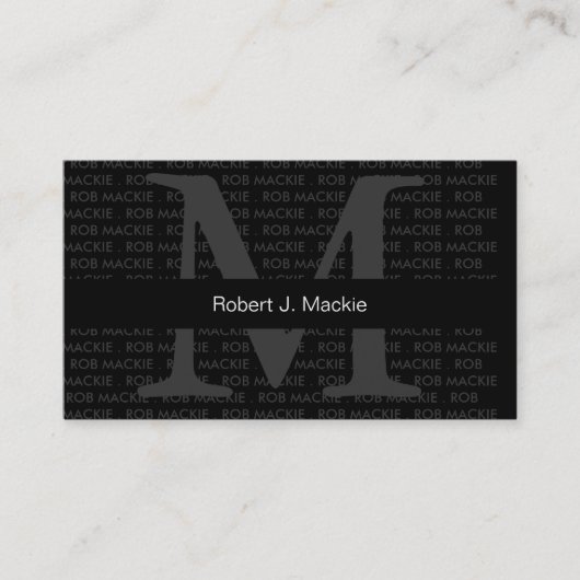 モダンな名刺 名刺 (正面)