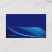 モダンな名刺 名刺 (裏面)