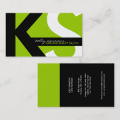 モダンな名刺 名刺 (正面/裏面)