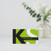 モダンな名刺 名刺 (スタンド正面)