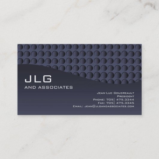 モダンな名刺 名刺 (正面)