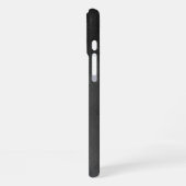 モダンな名前の抽象テクスチャiPhoneケース iPhoneケース (左側面)